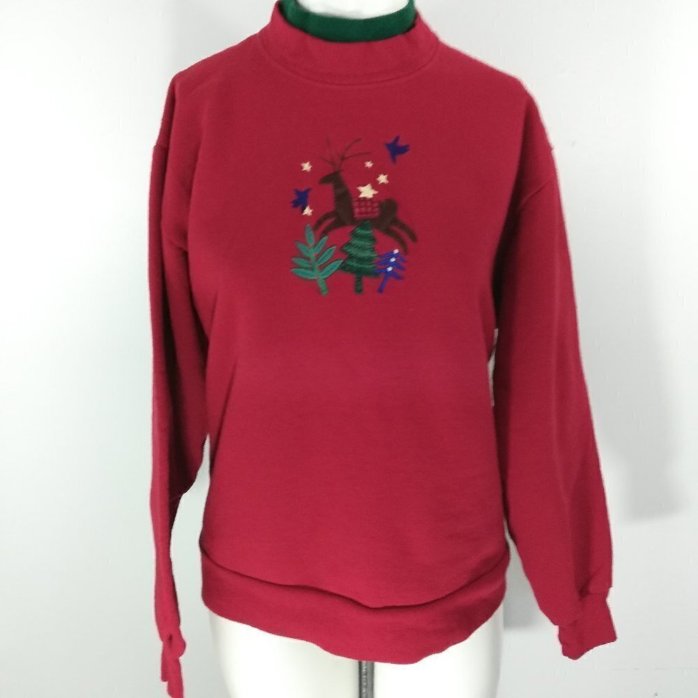 Morning Sun Hallmark Christmas Sweatshirt Size S